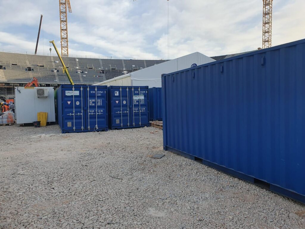 Contenedores marítimos para obra y construcción